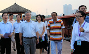 何真书记陪同汪光焘院士一行在穗考察调研