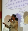 中国科学院老科学家韩莉到江门市培英中学作科普演讲