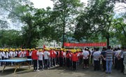 陆河县科协积极动员科普志愿者参与镇村环境卫生整治活动