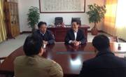 河源市龙川县委副书记钟碧平慰问龙川县科协干部职工