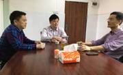 河源市东源县科协到县医学会调研