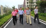 惠州市科协领导到惠阳华附考察创新大赛场馆