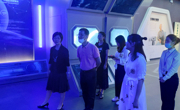 东源县委常委张晓玲到东源县科技馆调研