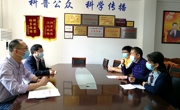 河源市科协副主席骆锐亮带队检查市科技馆安全生产工作