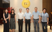 越秀区政协一行走访省精准医学应用学会