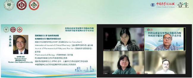 美国西新英格兰大学孙树森教授主持会议