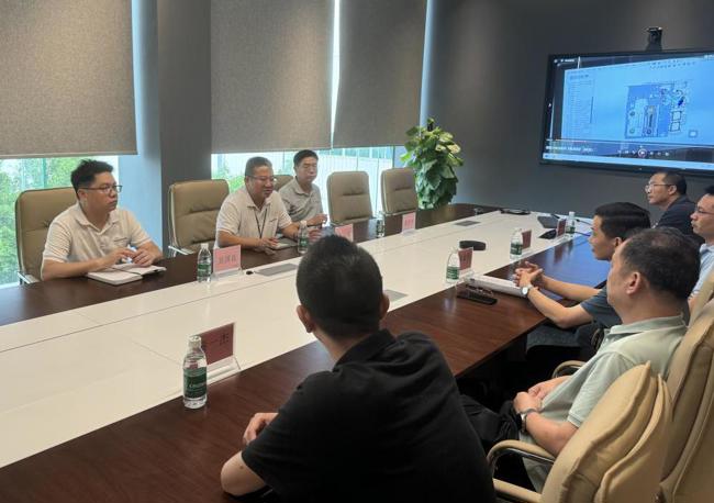 市科协与得实打印机有限公司骨干科研人员进行座谈交流