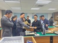 莞城街道科协组织科技工作者赴东莞理工学校德鑫设备产学研基地调研